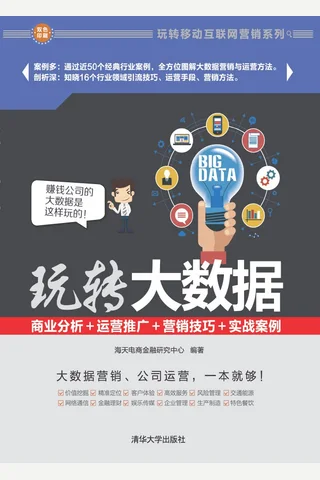 玩转大数据：商业分析＋运营推广＋营销技巧＋实战案例 封面