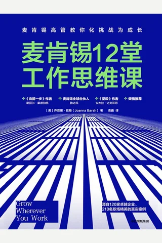 《麦肯锡12堂工作思维课》 封面