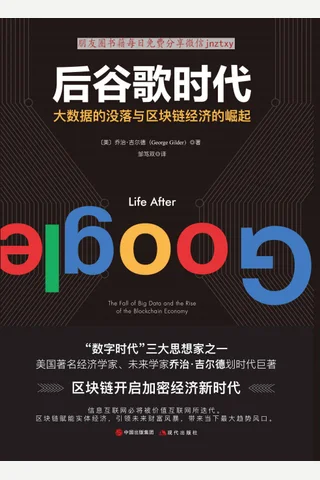 《后谷歌时代》大数据的没落与区块链经济的崛起 封面