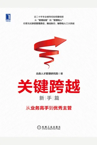 《关键跨越（新手篇）》 封面