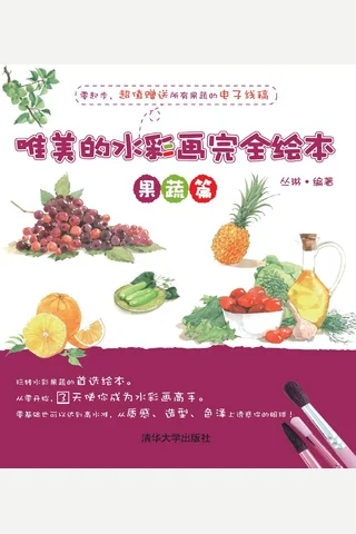 唯美的水彩画完全绘本——果蔬篇 封面