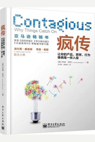 疯传：让你的产品、思想、行为像病毒一样入侵 封面