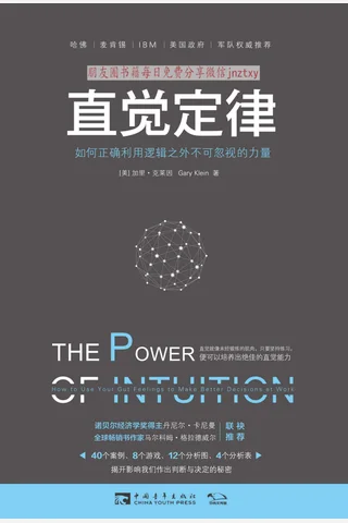 《直觉定律：如何正确利用逻辑之外不可忽视的力量》 封面