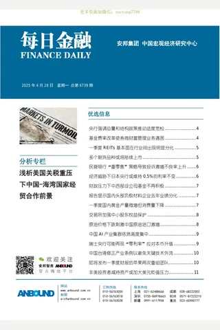 ANBOUND-每日金融-20250428-第6739期 封面