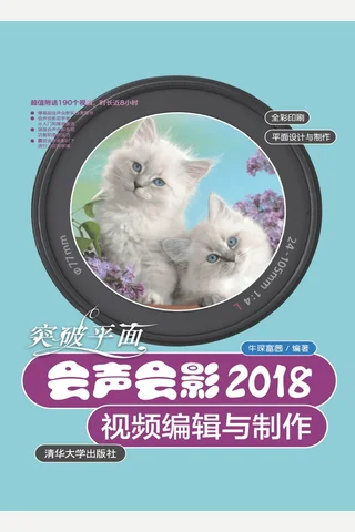 突破平面：会声会影2018视频编辑与制作 封面