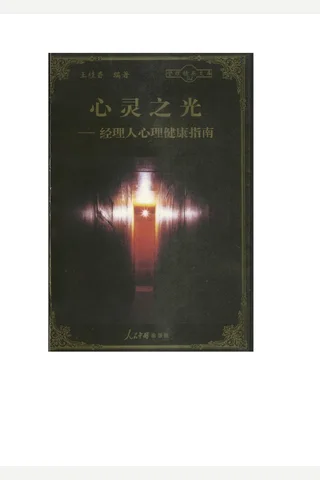 心灵之光——经理人心理健康指南 封面
