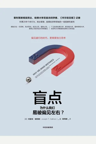 《盲点：为什么我们易被偏见左右？》 封面