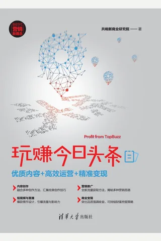 玩赚今日头条：优质内容+高效运营+精准变现 封面