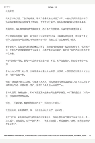 知乎盐选 引子 封面