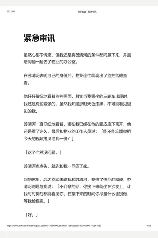 知乎盐选 紧急审讯 封面