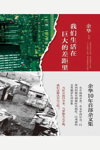 我们生活在巨大的差距里 封面