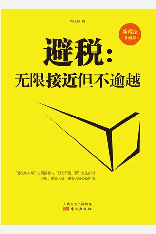 《避税》无限接近但不逾越 封面