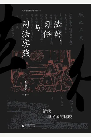 《法典、习俗与司法实践》【豆瓣评分7.9】 封面