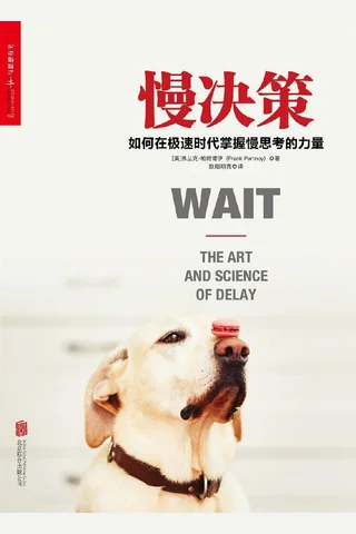慢决策 封面