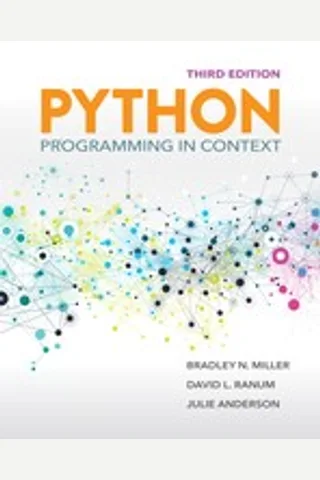 Julie Anderson David L. Ranum Bradley N. Miller - Python Programming in Context, 3rd Edition (2019, Jones & Bartlett Learning) - libgen.li 封面