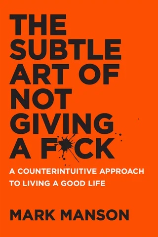 The Subtle Art of Not Giving A Fck by Mark Manson, Gary John Bishop, Jen Sincero ( 封面