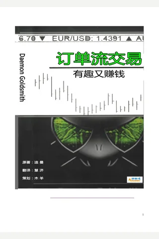 订单流交易：有趣又赚钱（文字版） (迪曼·戈德史密斯（Daemon Goldsmith）) ( 封面