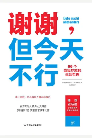 《谢谢，但今天不行》 封面