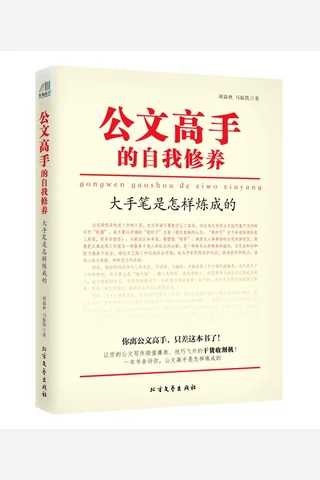 公文高手的自我修养：大手笔是怎样炼成的 封面
