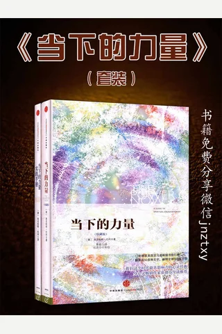 当下的力量(珍藏版)+当下的力量实践手册 封面