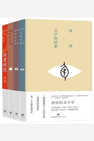 唐诺读书四部曲 封面