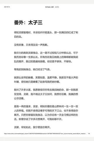 知乎盐选 番外：太子三 封面