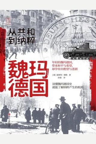 魏玛德国：从共和到纳粹 封面
