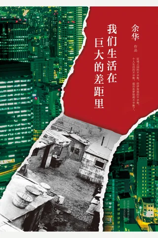 我们生活在巨大的差距里 封面