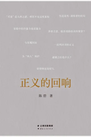《正义的回响》 封面
